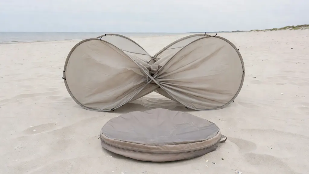 Jak złożyć namiot plażowy Quechua?