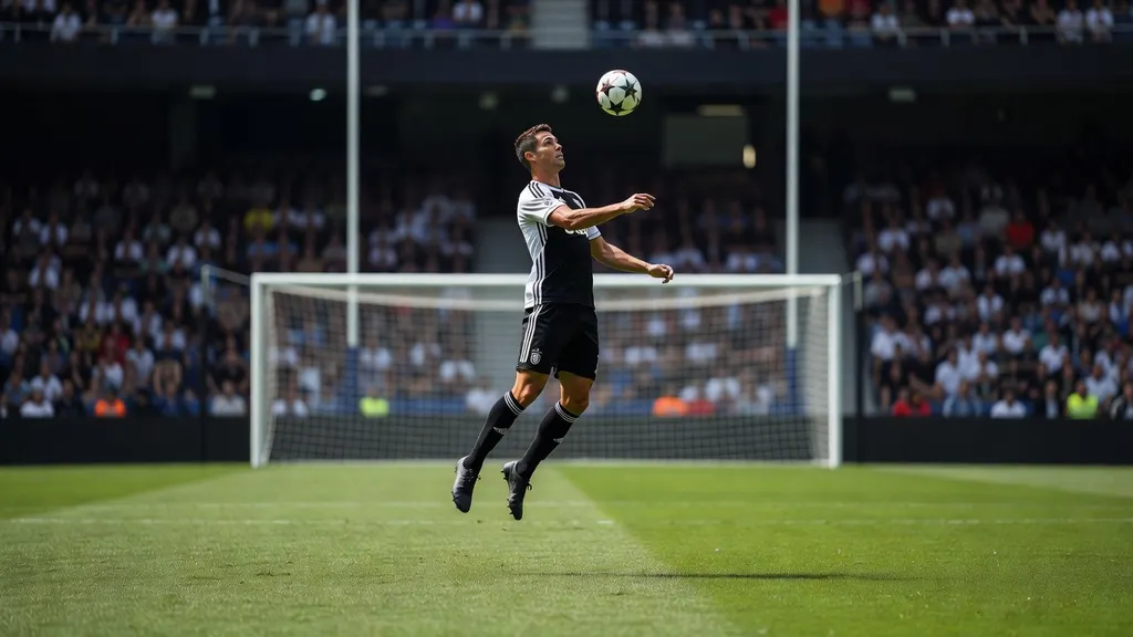 Najwyższy skok Cristiano Ronaldo – ile wyniósł?