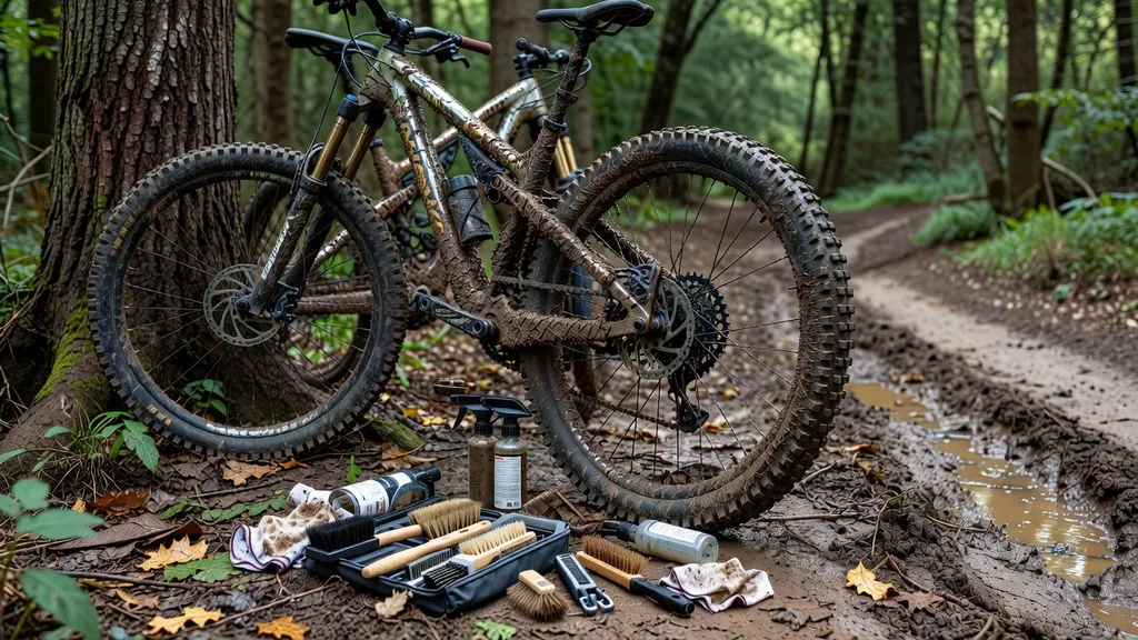 Zestaw Do Roweru Enduro – Czyszczenie Napędu, Ramy i Opon Po Ciężkiej Trasie