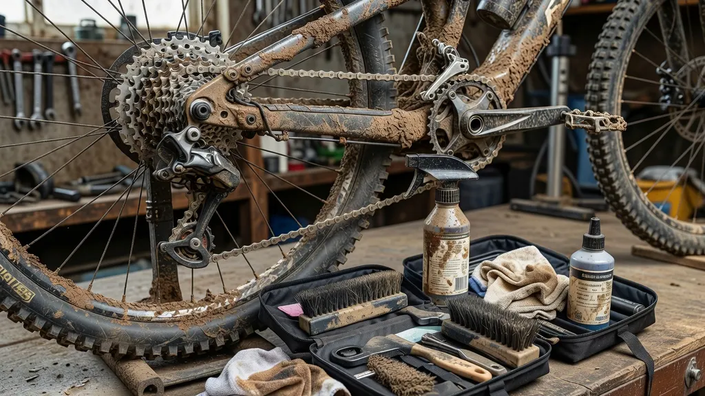 Zestaw Do Roweru Enduro – Czyszczenie Napędu, Ramy i Opon Po Ciężkiej Trasie
